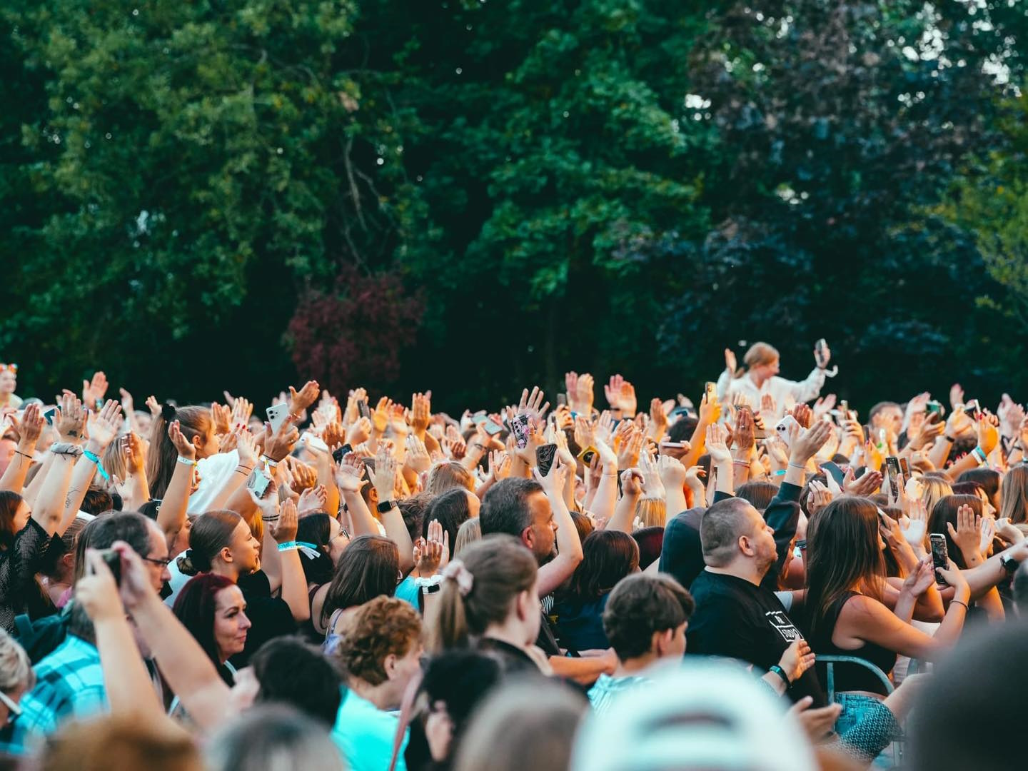 Fot. M. Buksa/UM w Gliwicach Tłum przed sceną
