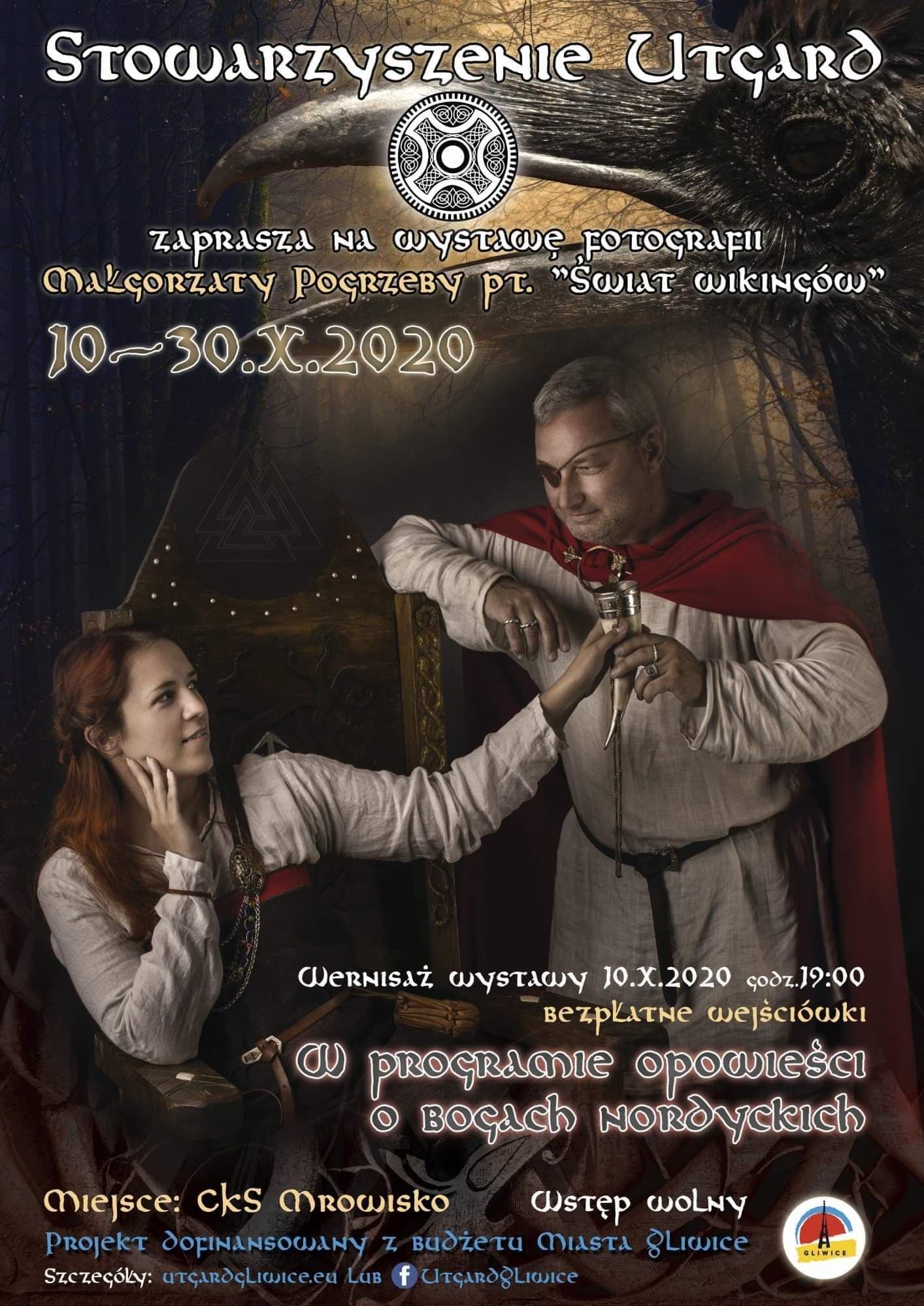 Plakat promocyjny, zdjęcie wikingów