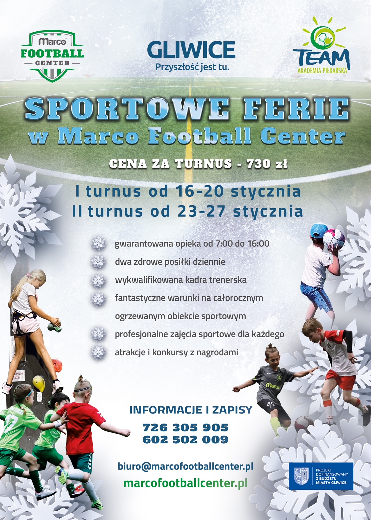 Sportowe Ferie w Marco Football Center