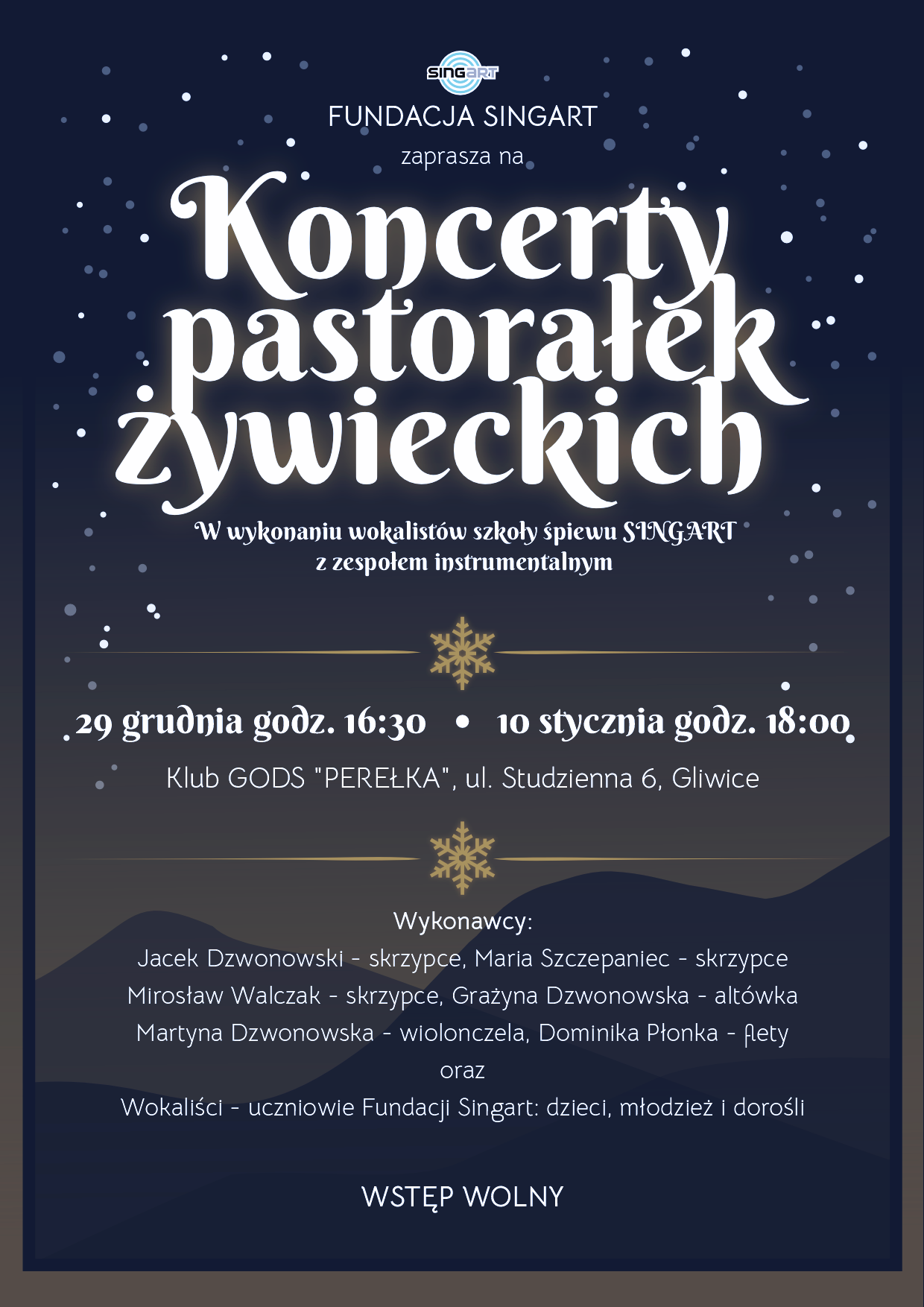 Koncert pastorałek żywieckich