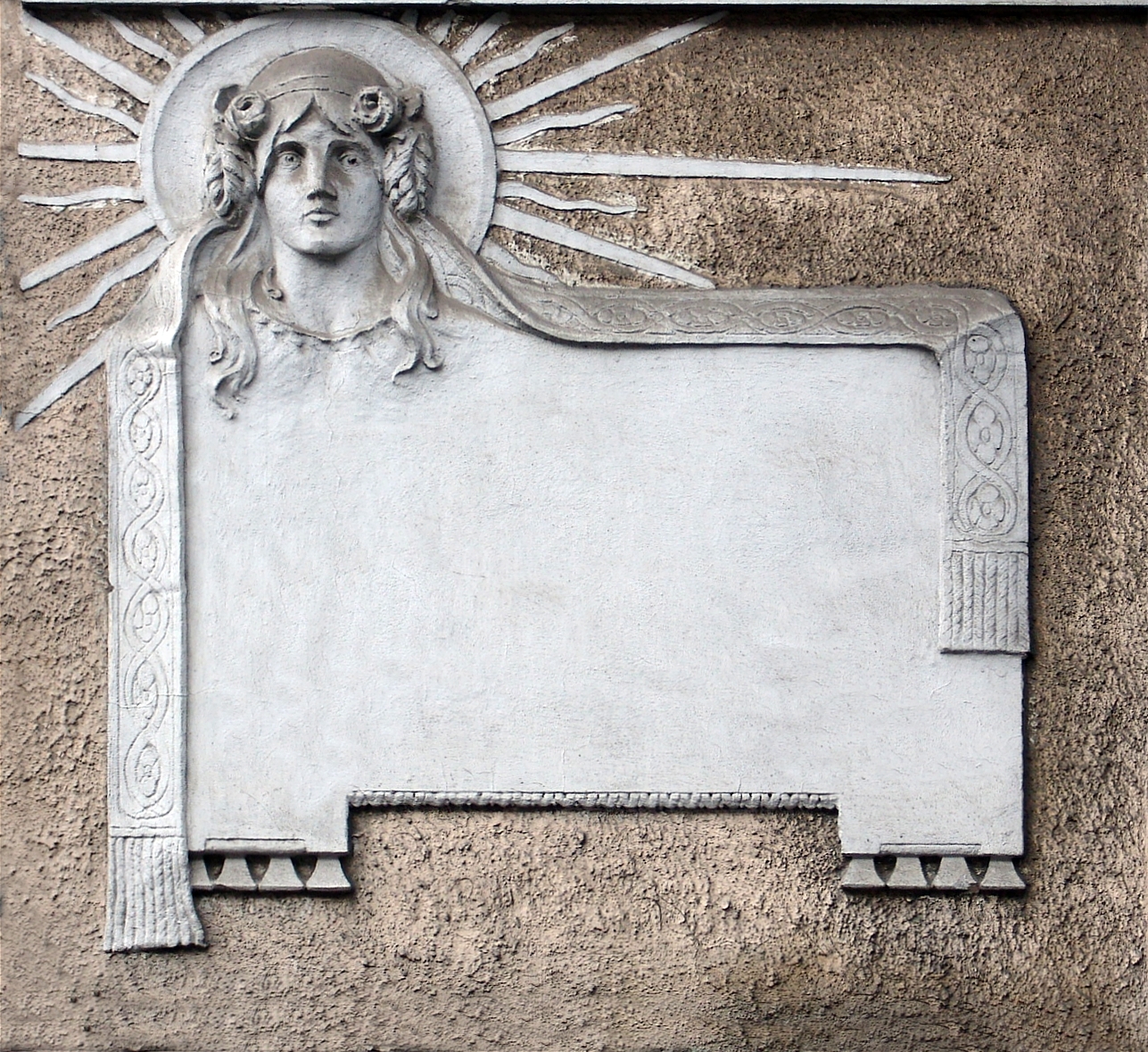 secesyjny detal architektoniczny