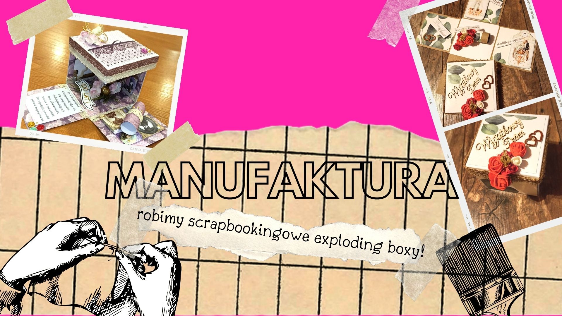 Grafika zapowiadająca manufakturę