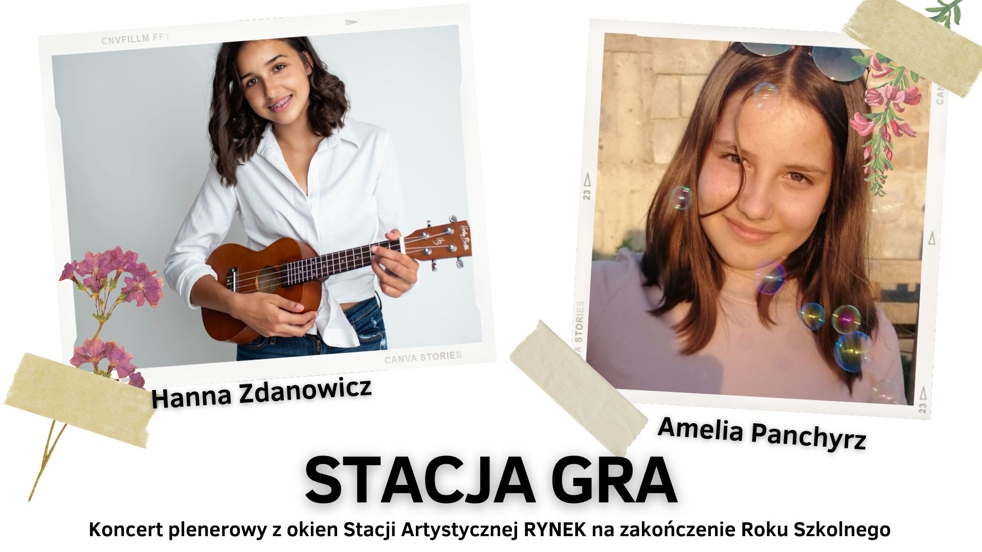Na zdjęciu od lewej: Hanna Zdanowicz i Amelia Panchyrz