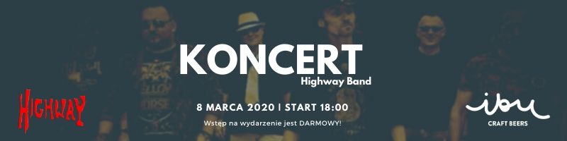 Koncert grupy Highway w IBU Craft Beers