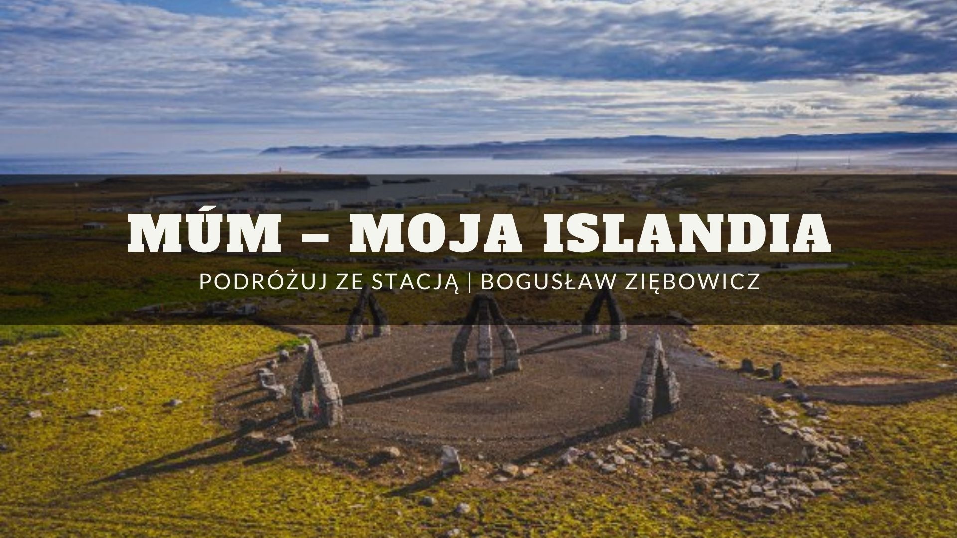 Islandzki pejzaż autorstwa B. Ziębowicza