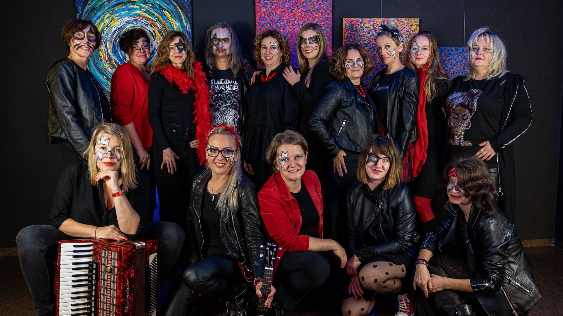 Na zdjęciu członkowie zespołu Belfer Band