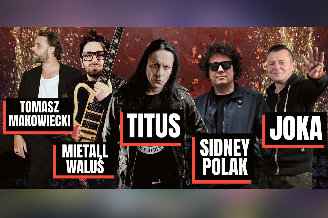 grafika z wizerunkami artystów
