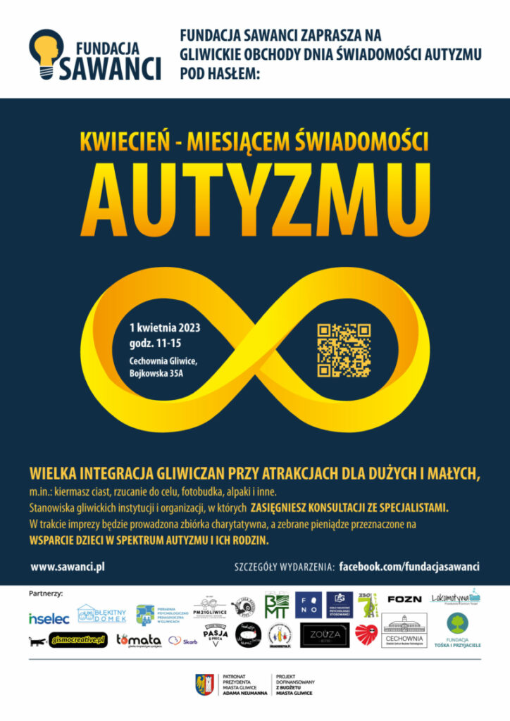 Dzień świadomości autyzmu - plakat