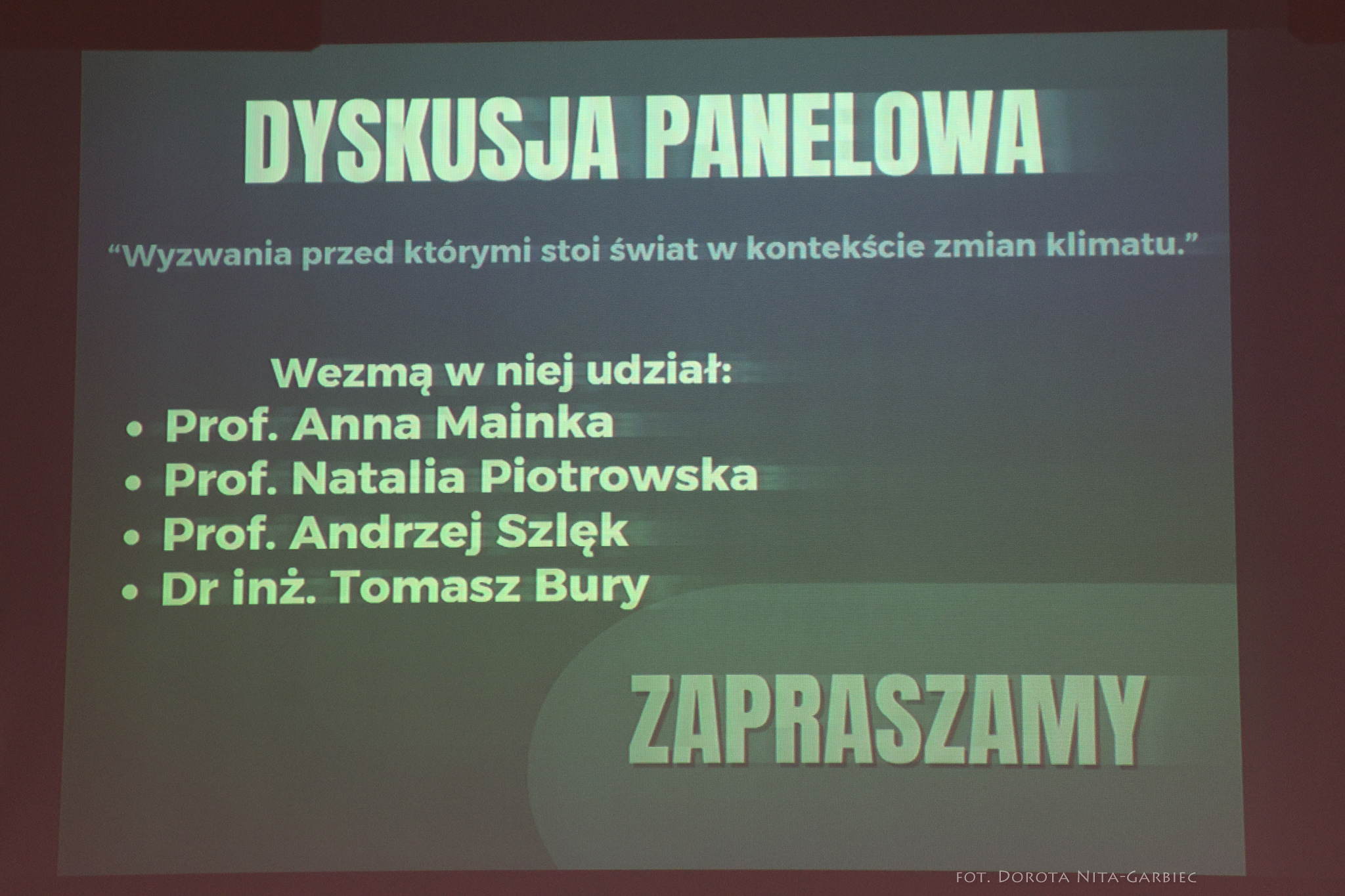 Młodzieżowa konferencja klimatyczna w IV Liceum Ogólnokształcącym