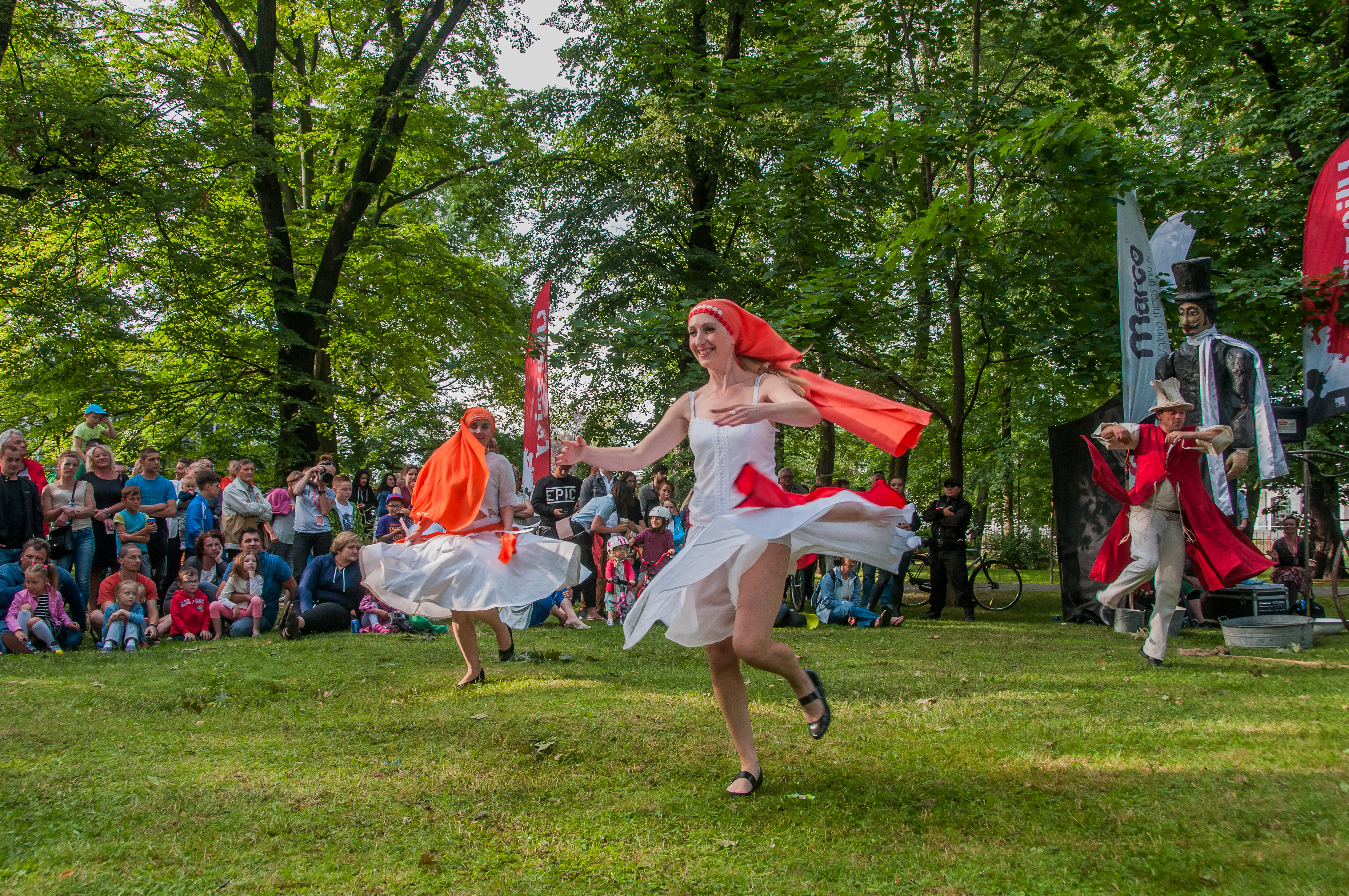 występy w Parku Chopina
