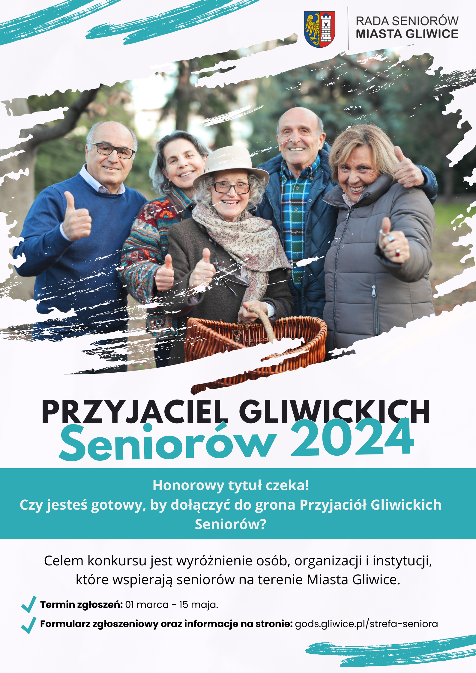 Plakat promujący konkurs