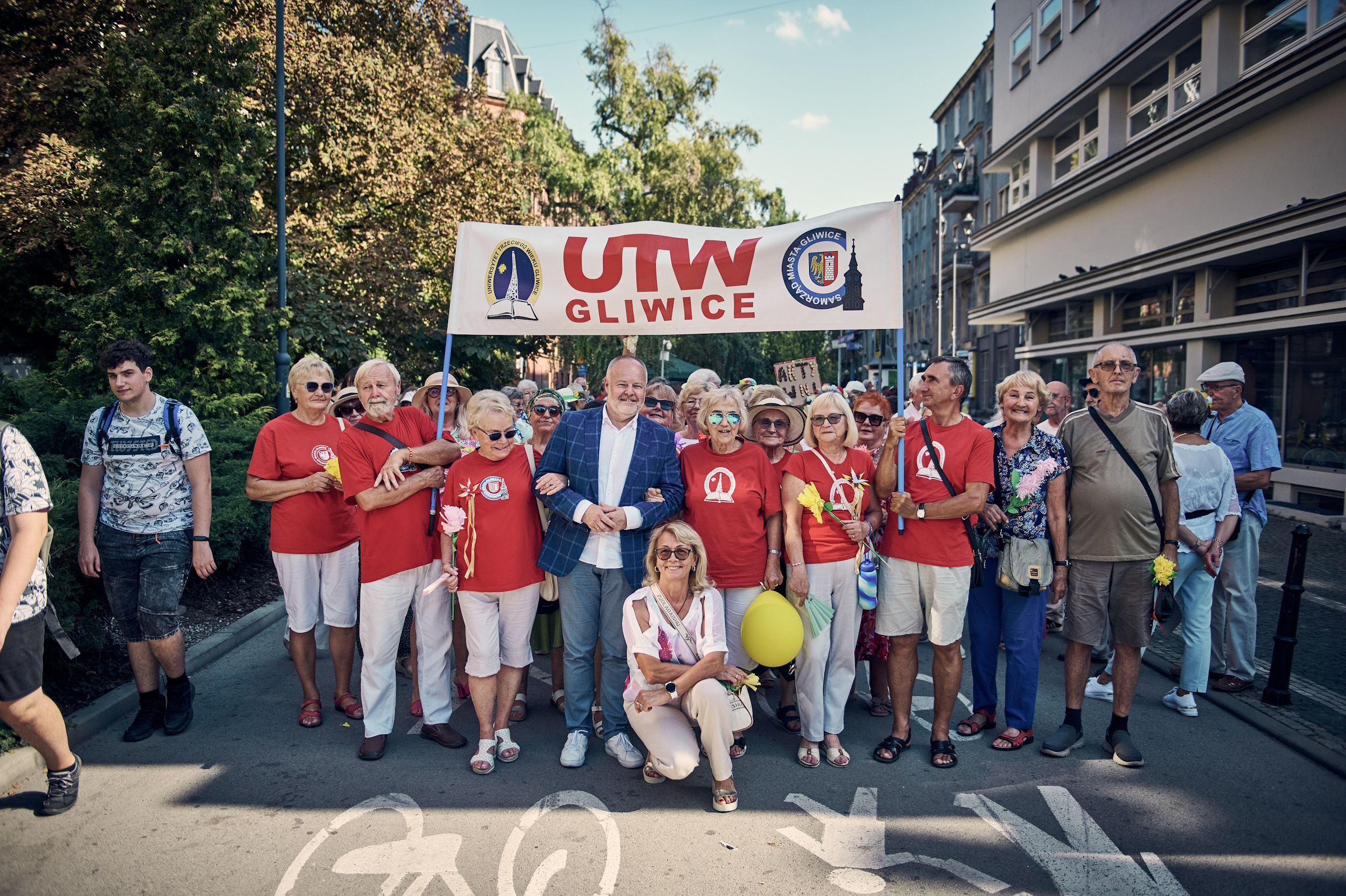 Fot. M. Buksa/ UM w Gliwicach Seniorzy z Gliwickiego Uniwersytetu Trzeciego Wieku