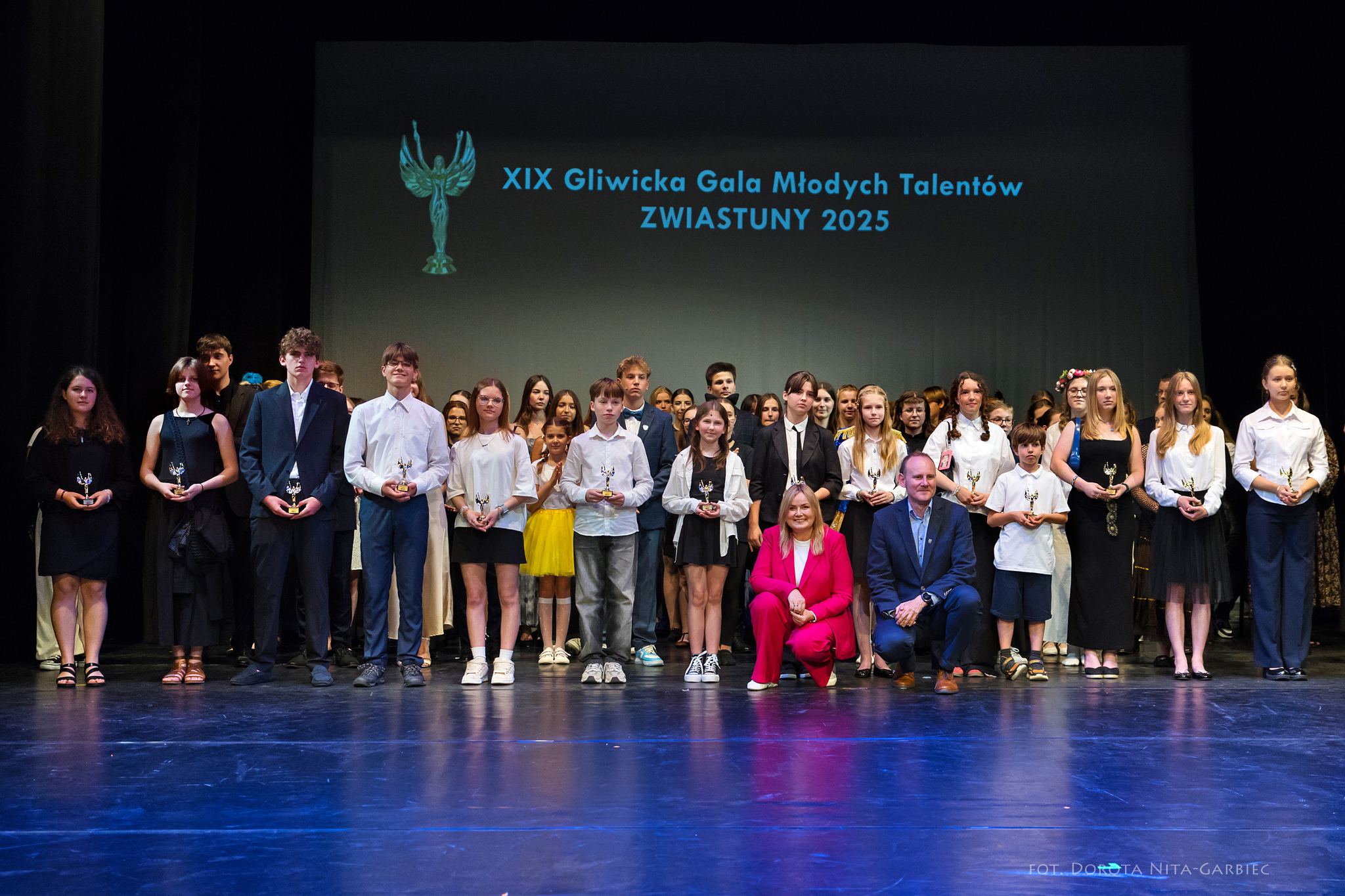 Fot. D.Nita-Garbiec/UM Gliwice ludzie na scenie