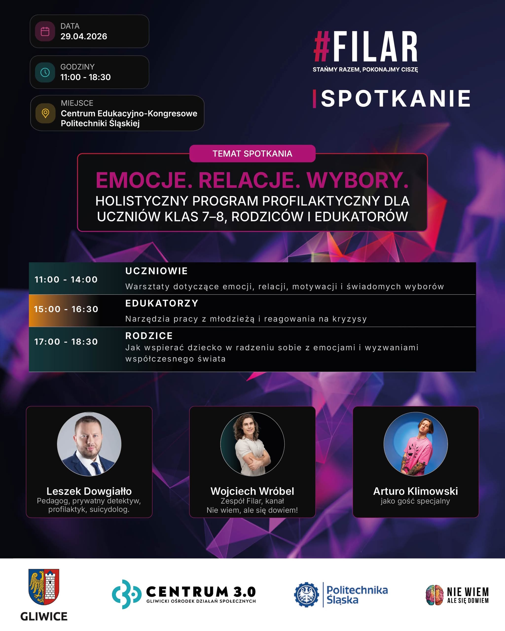 Plakat promujący wydarzenie