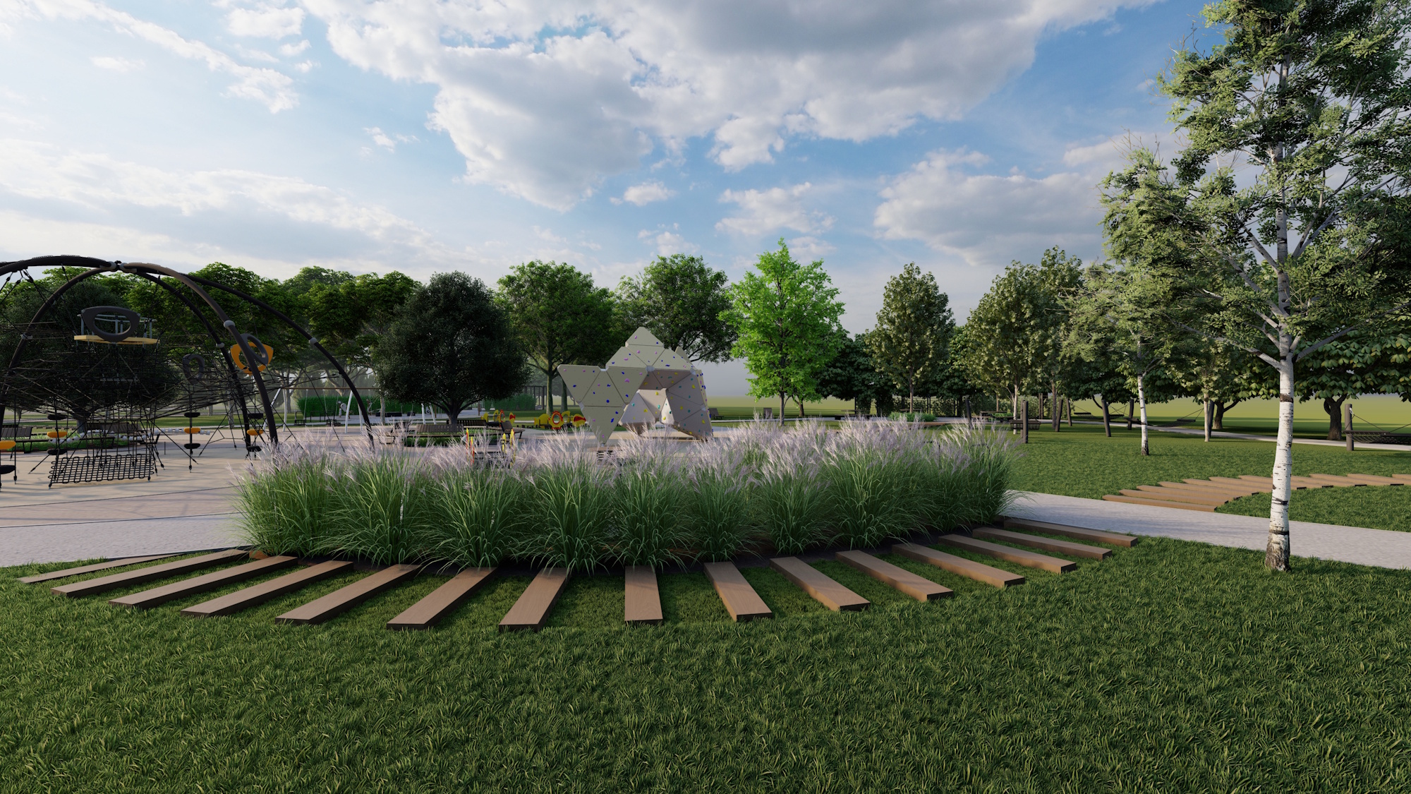 wizualizacja zieleni