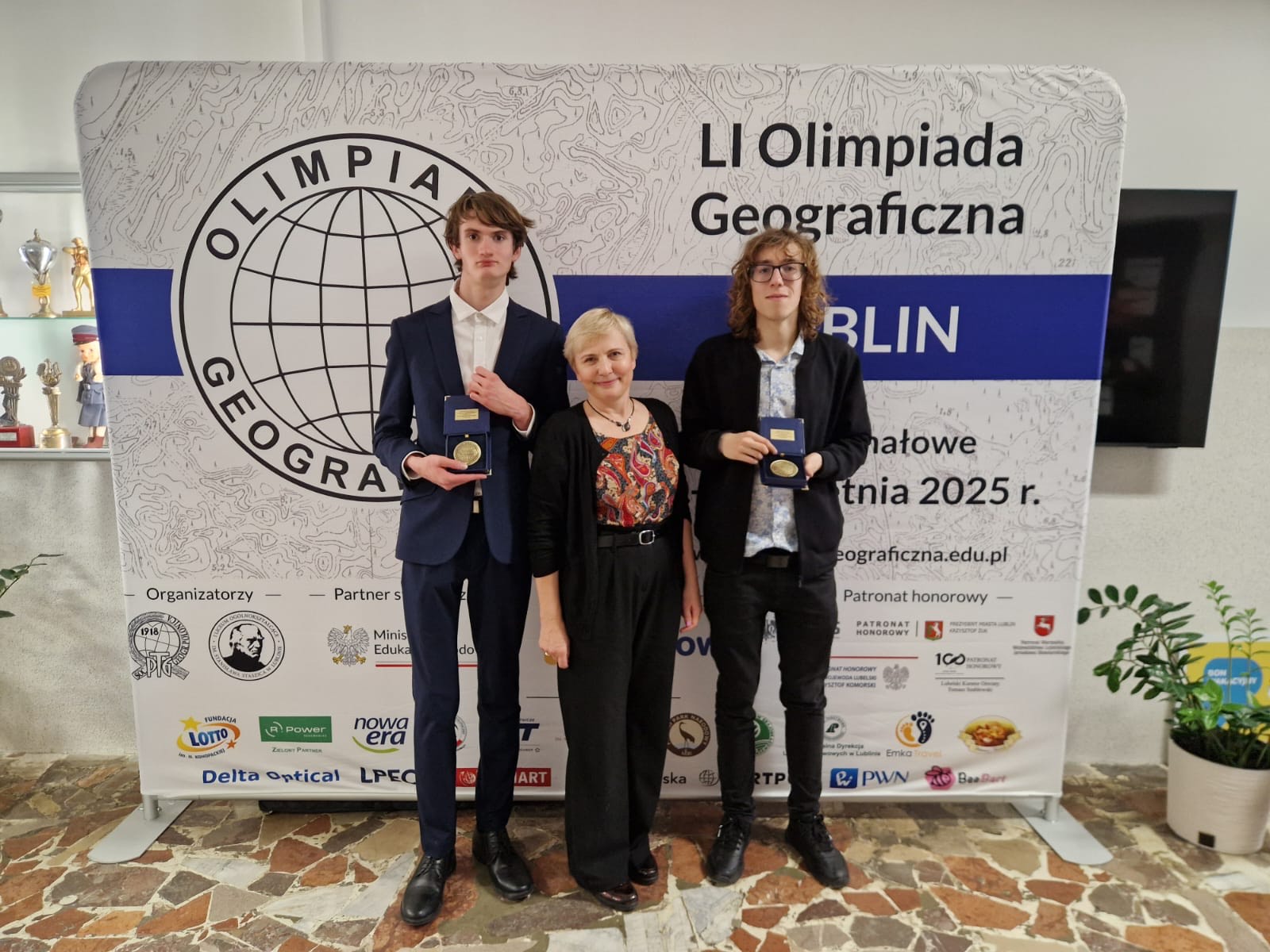 Gliwiccy laureaci LI Olimpiady Geograficznej