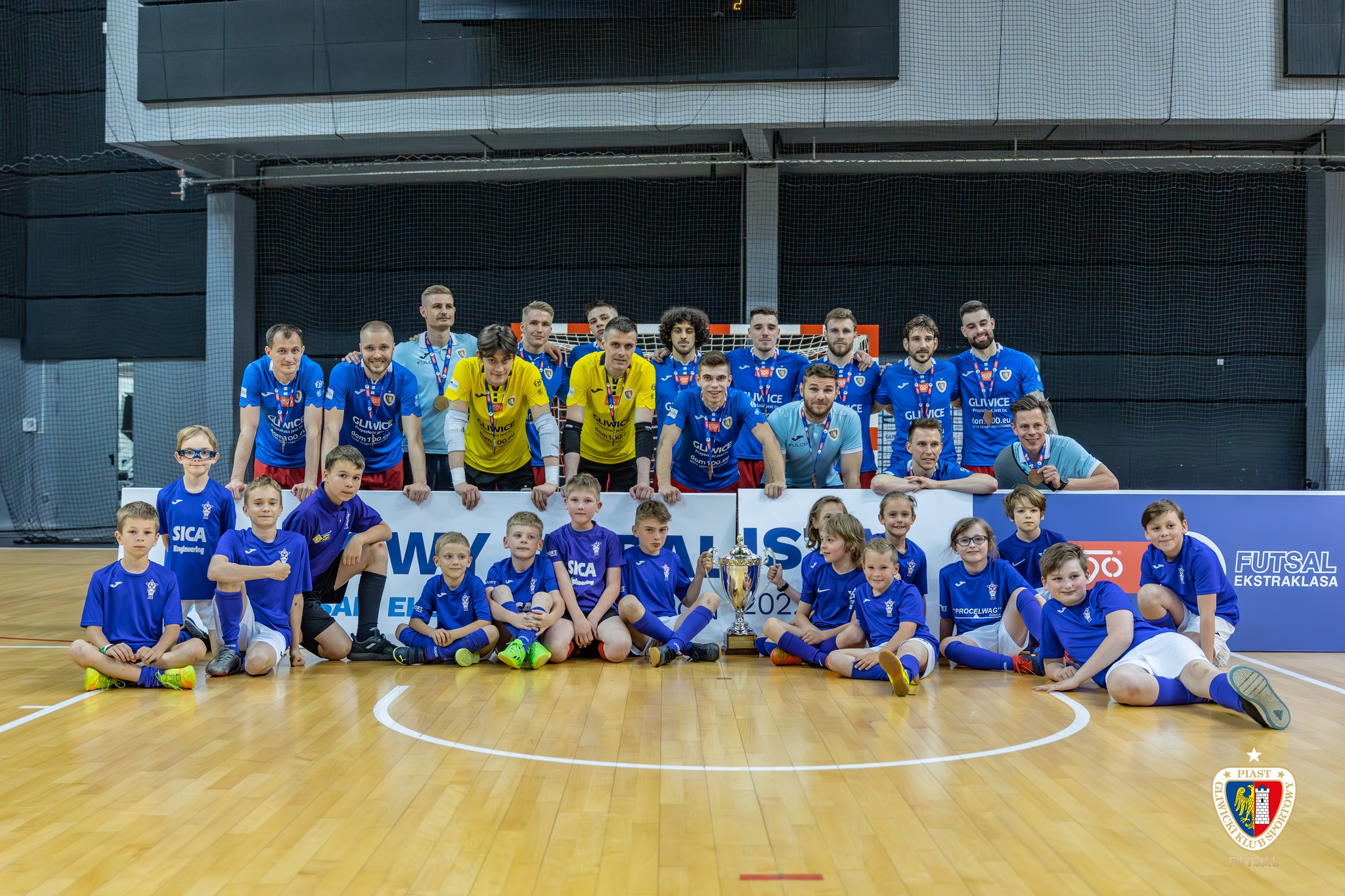 Piast Gliwice futsal w akcji