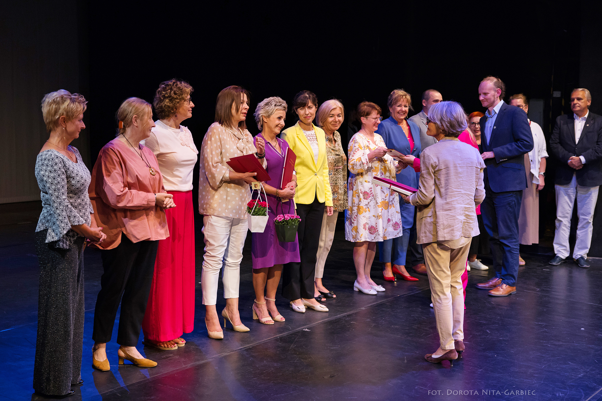 Fot. D.Nita-Garbiec/UM Gliwice ludzie na scenie