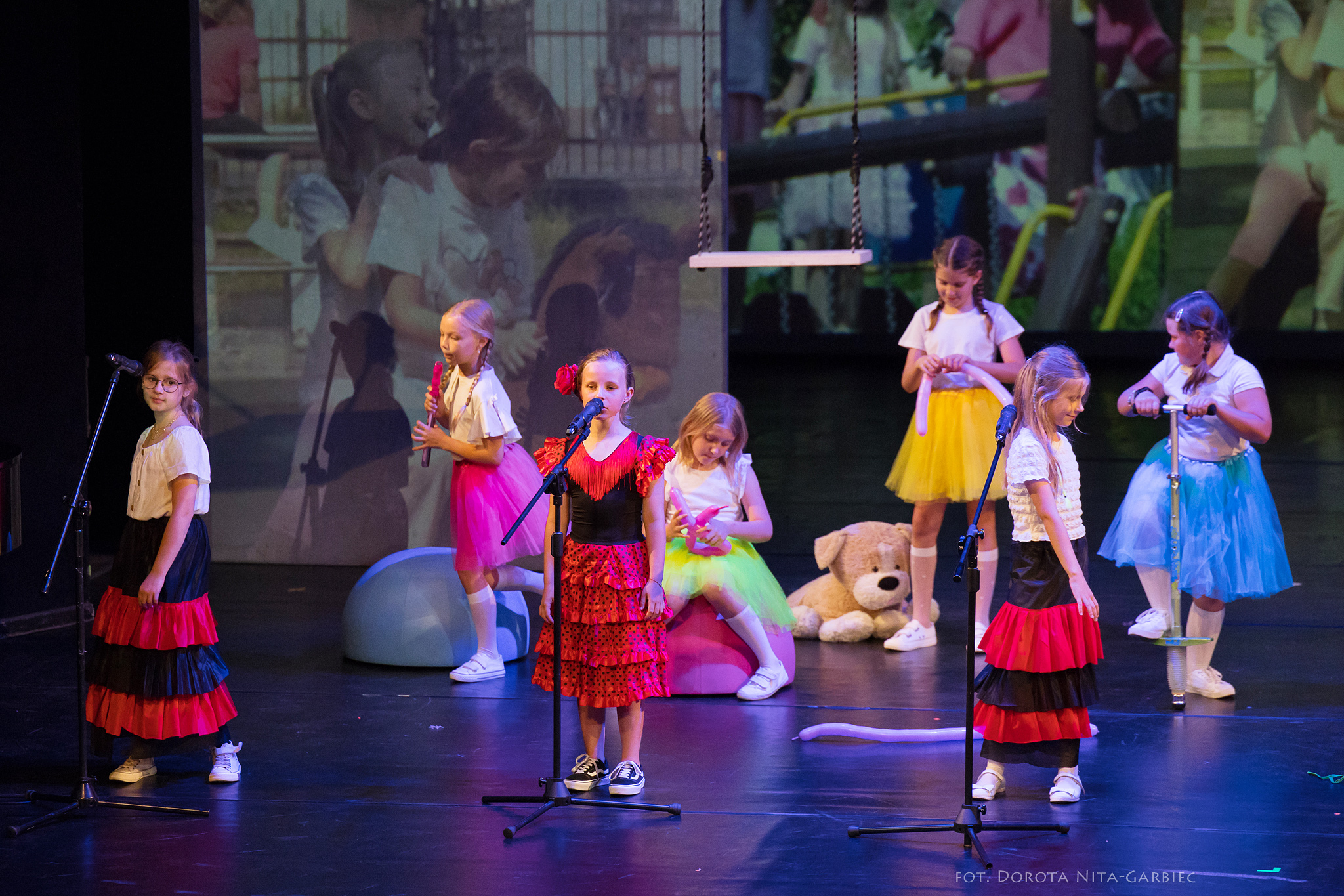 Fot. D.Nita-Garbiec/UM Gliwice dzieci na scenie
