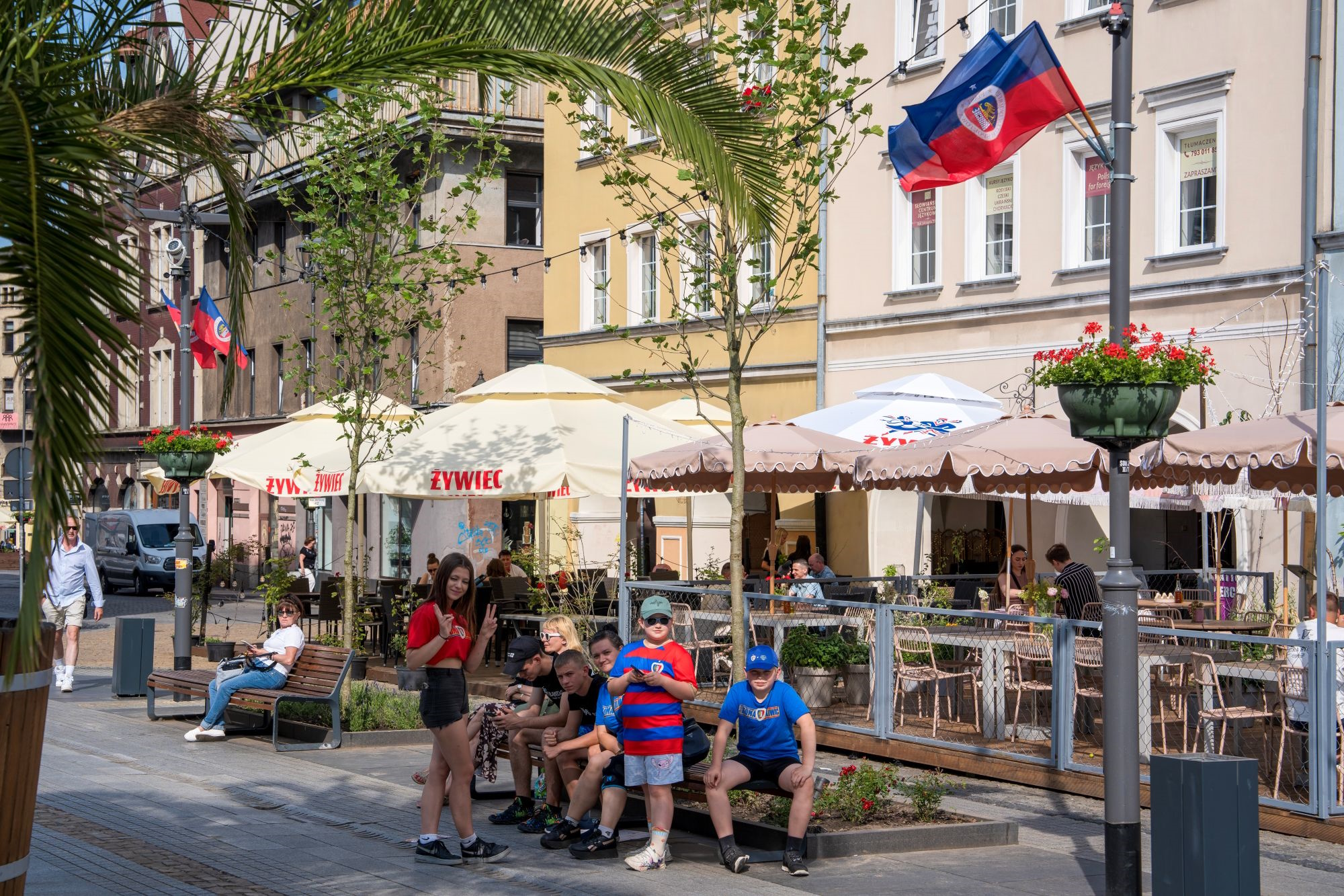 Fot. G.Ożga/UM Gliwice ludzie na Rynku