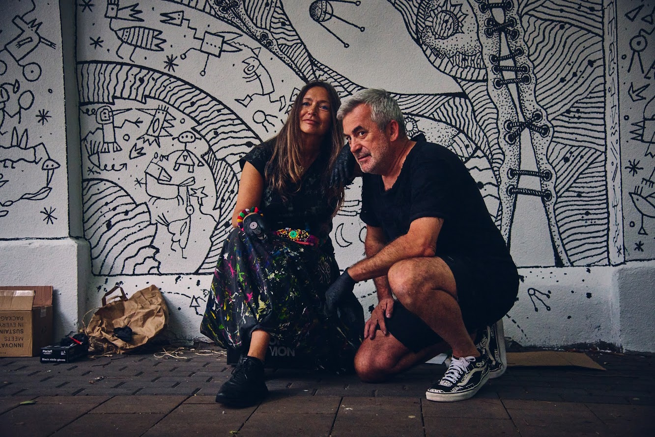 interwencja artystyczna Joanny „Star” Czupryniak i Janka Janowskiego