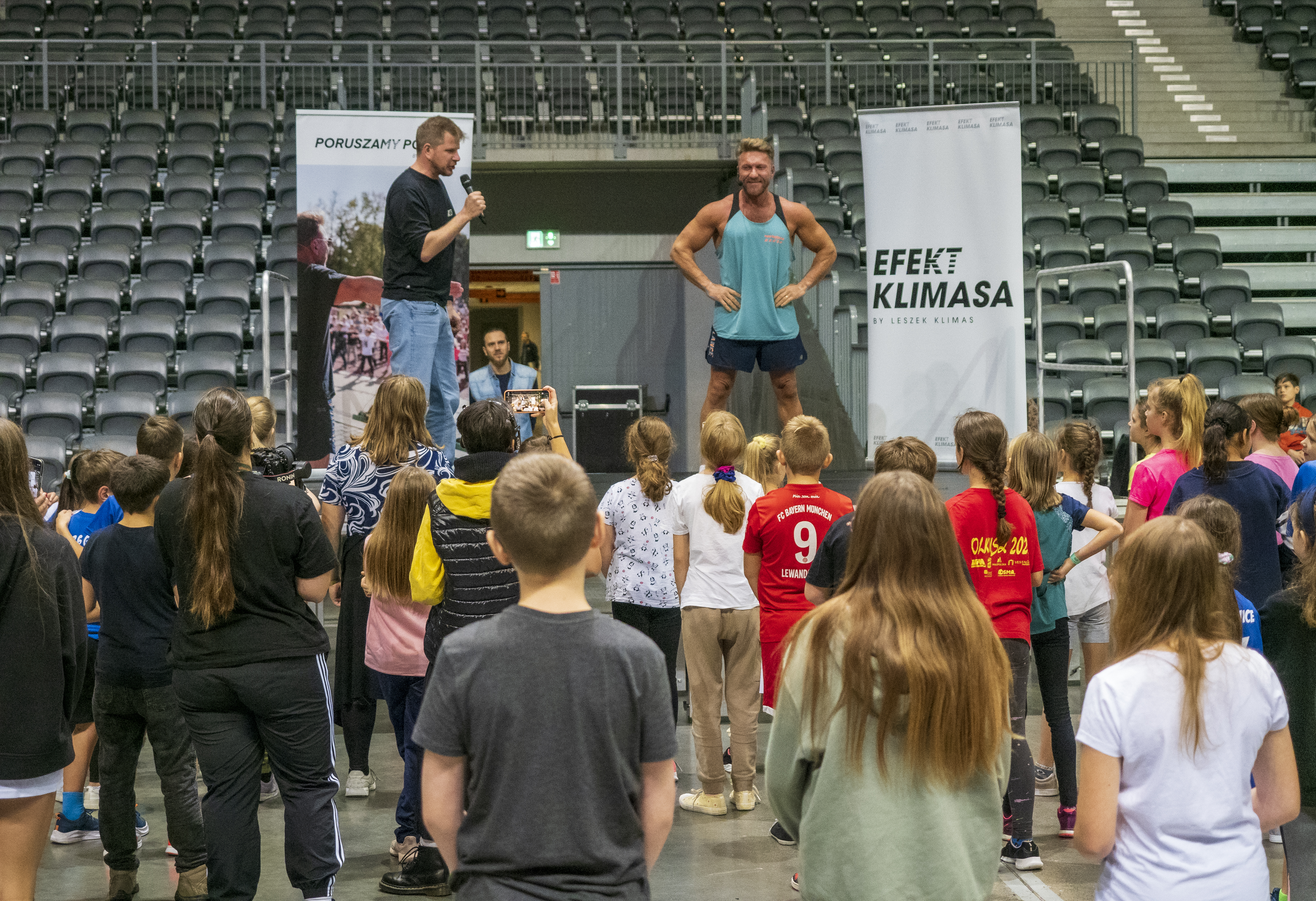 Trening z Leszkiem Klimasem i Filipem Chajzerem