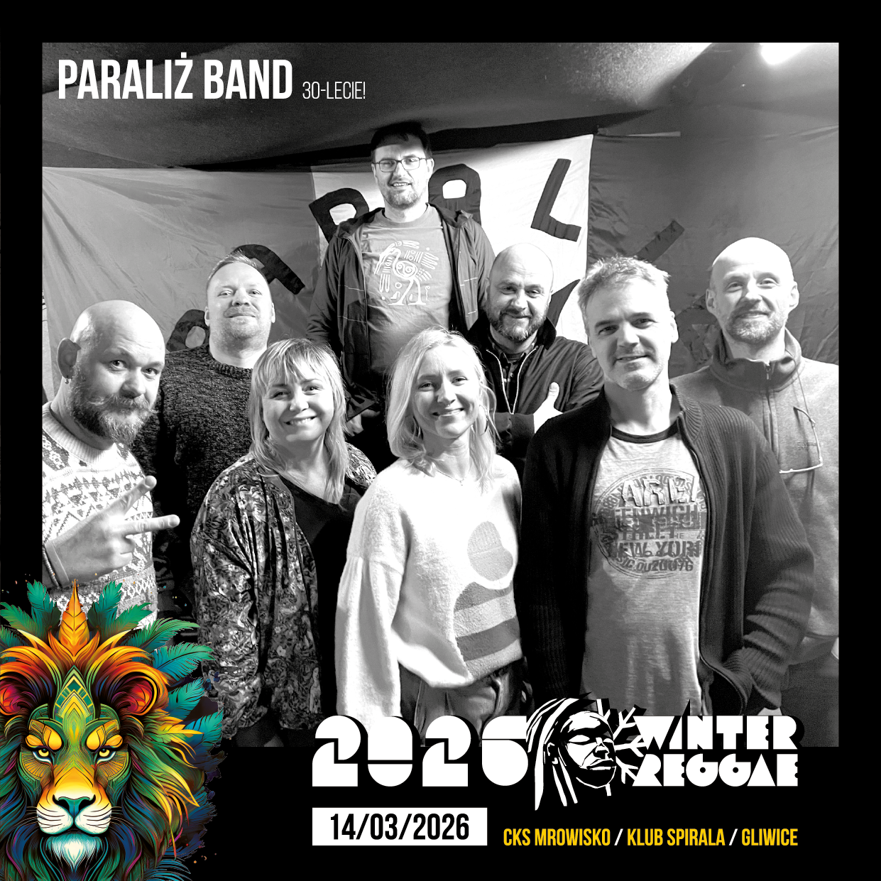 Baner ze zdjęciem zespołu