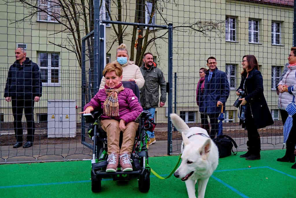 Otwarcie boisk szkolnych przy SP8 w Gliwicach-Bojkowie foto: M. Buksa