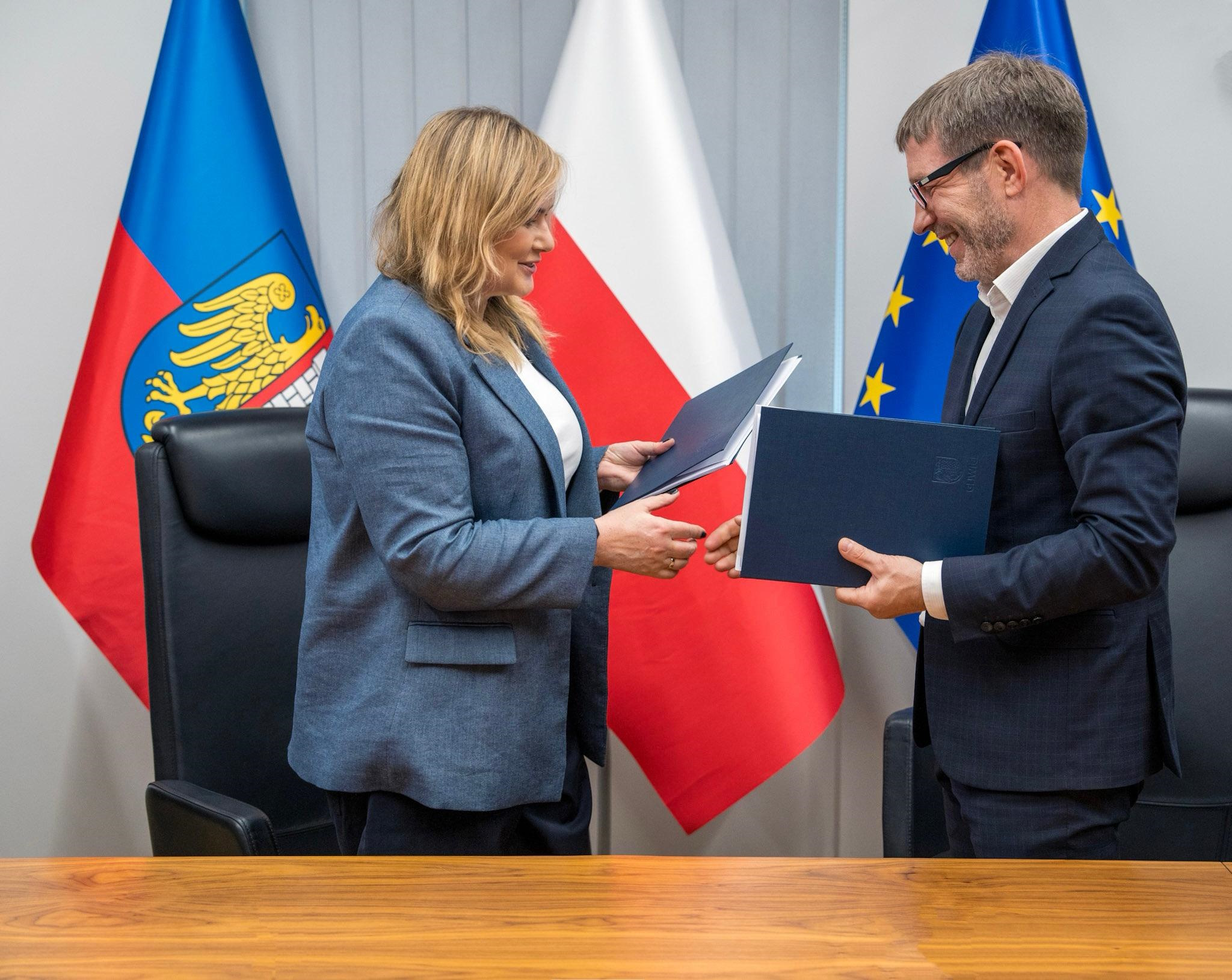 fot. G. Ożga / UM w Gliwicach kobieta i mężczyzna