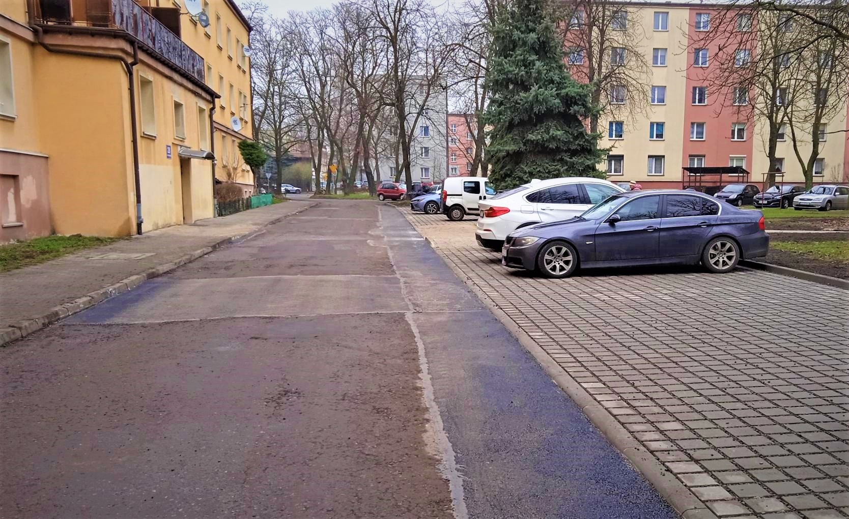 parking przy ul. Żeromskiego