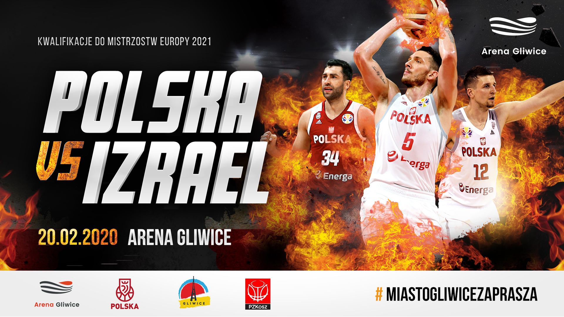 Mecz Polska–Izrael w Arenie Gliwice