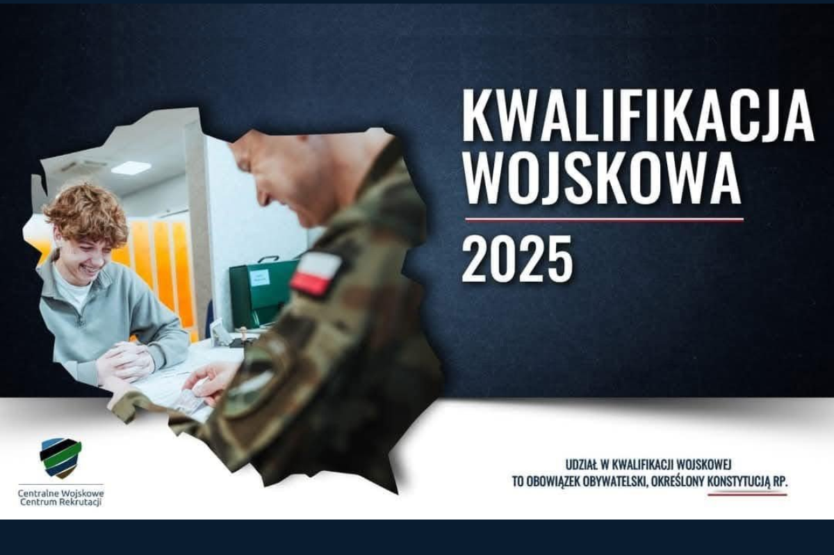 Baner promujący kwalifikację wojskową