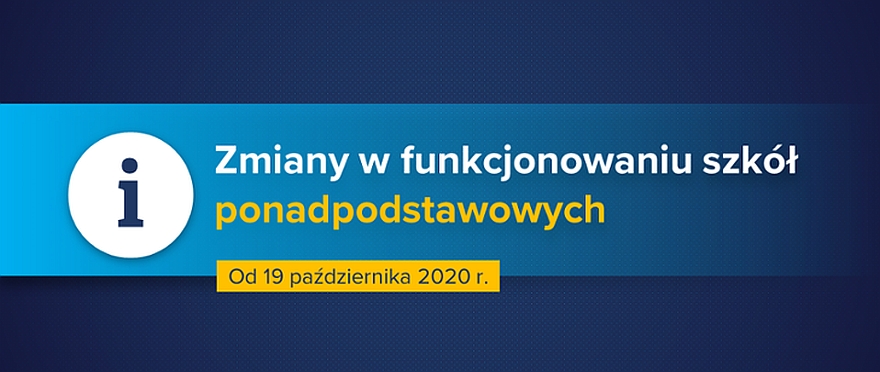 Zmiany od 19 pazdziernika 2020