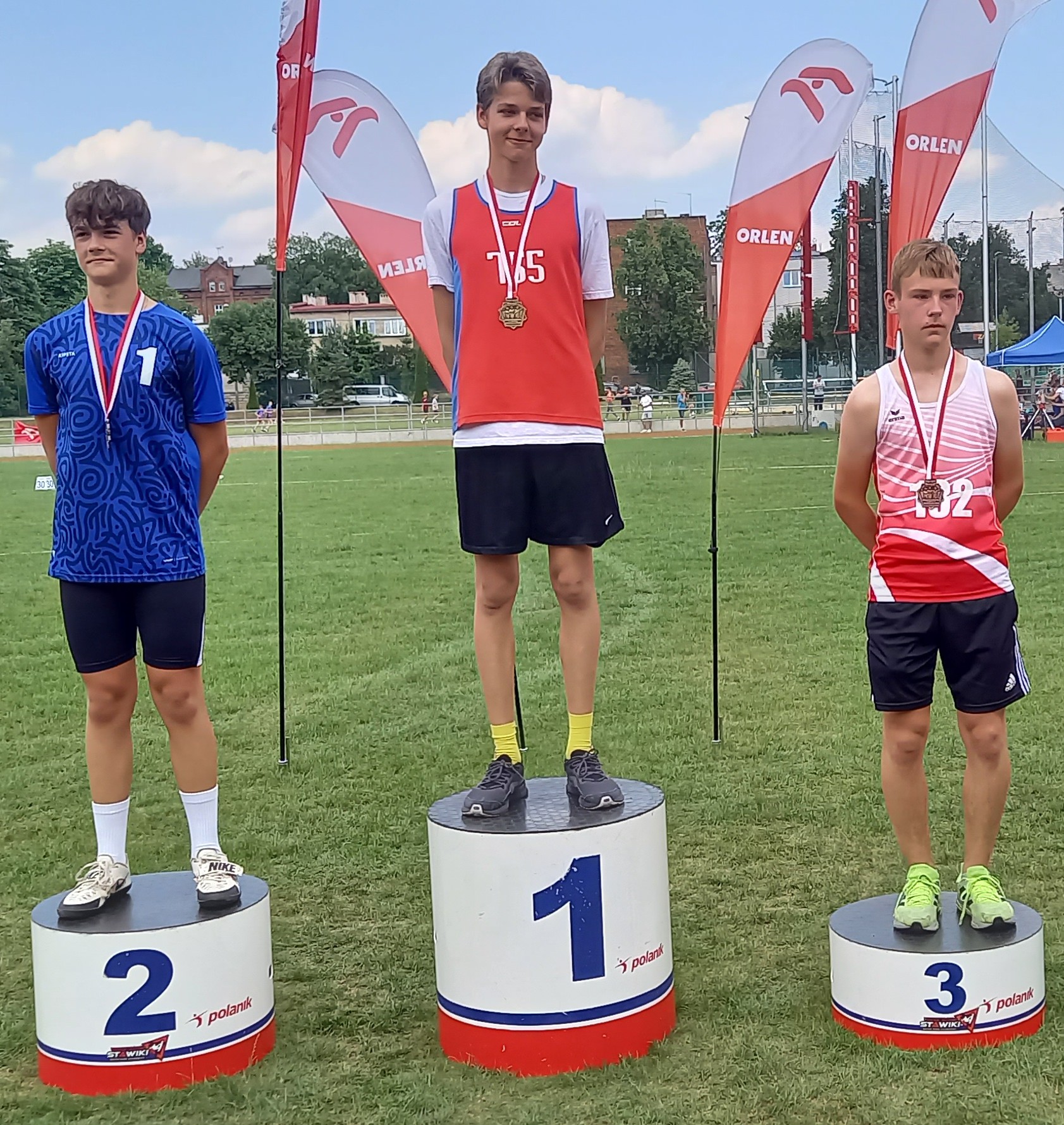 Lekkoatleci Piasta na podium Mistrzostw Śląska Młodzików