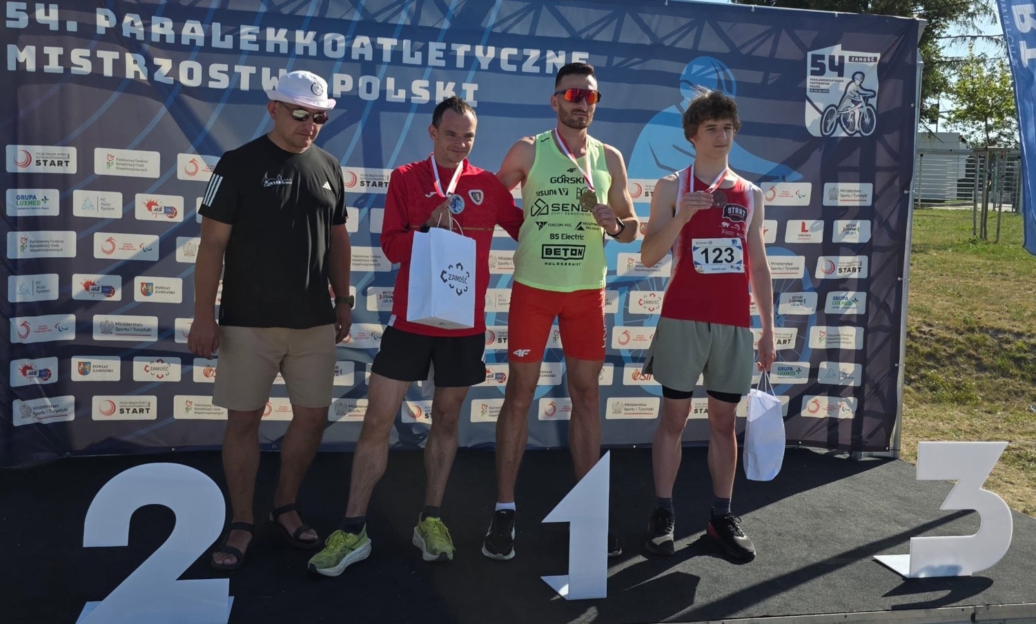 Gliwiczanin srebrnym medalistą Paralekkoatletycznych Mistrzostw Polski