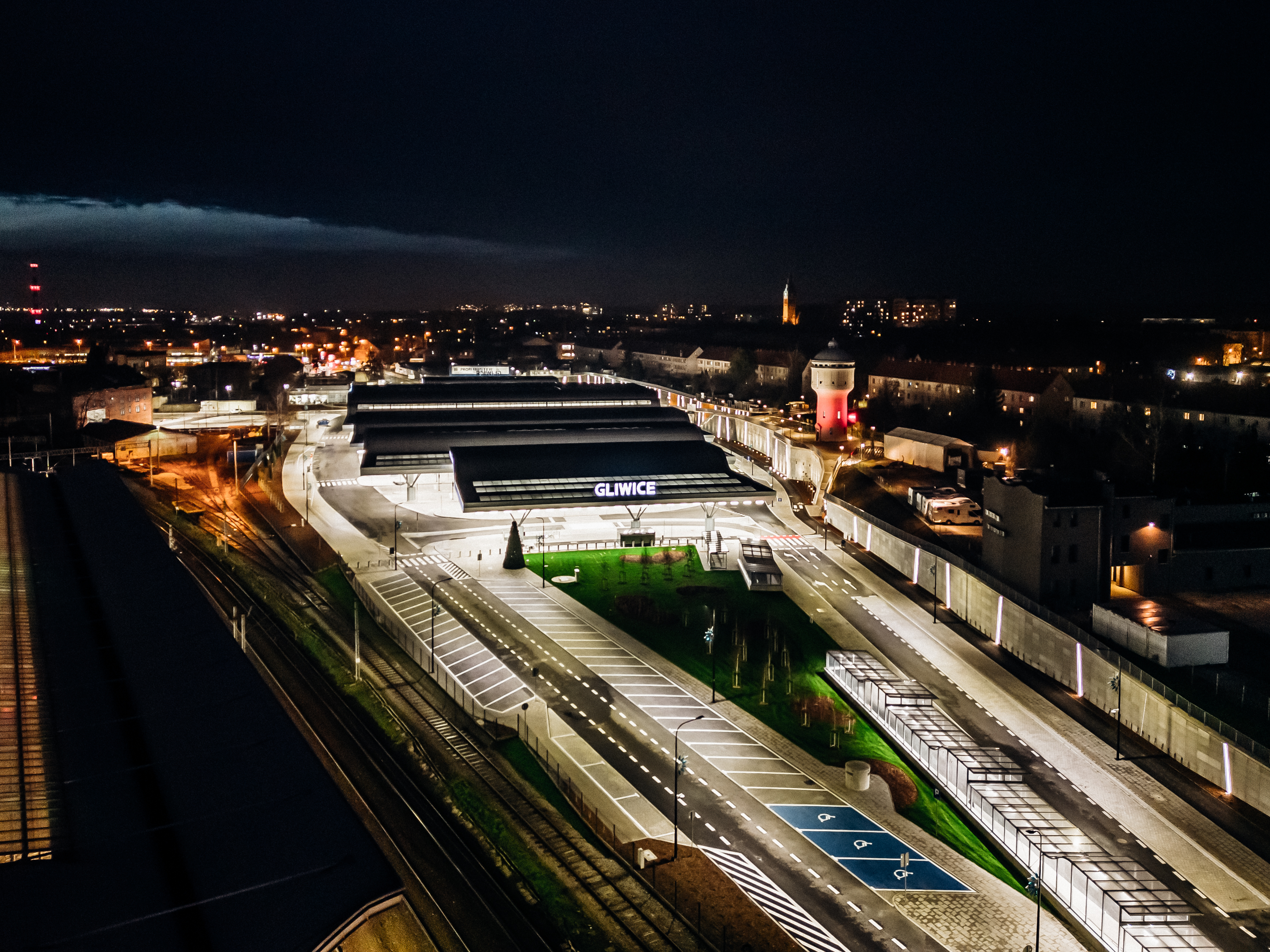 Centrum Przesiadkowe z góry