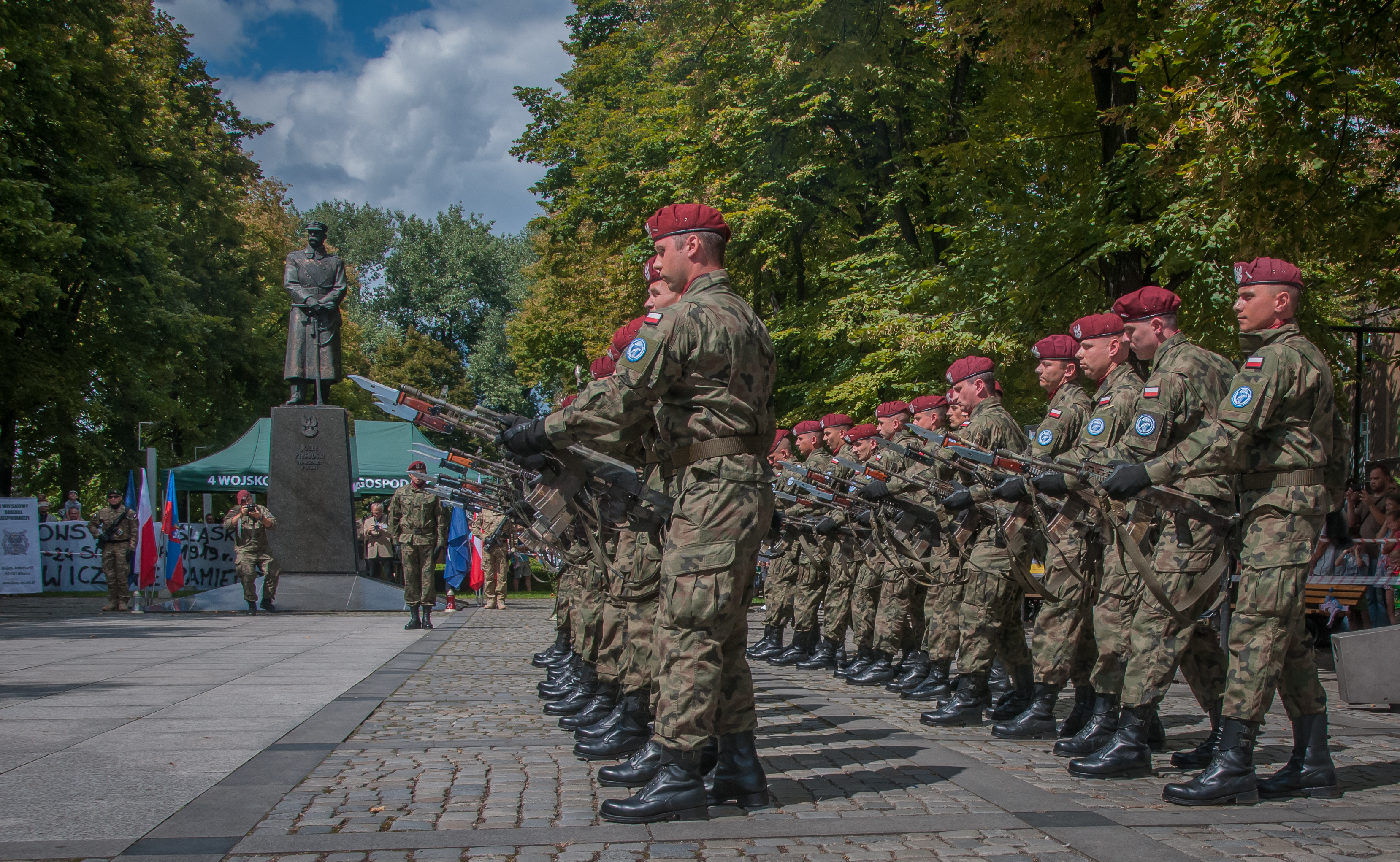 Gliwickie obchody Święta Wojska Polskiego