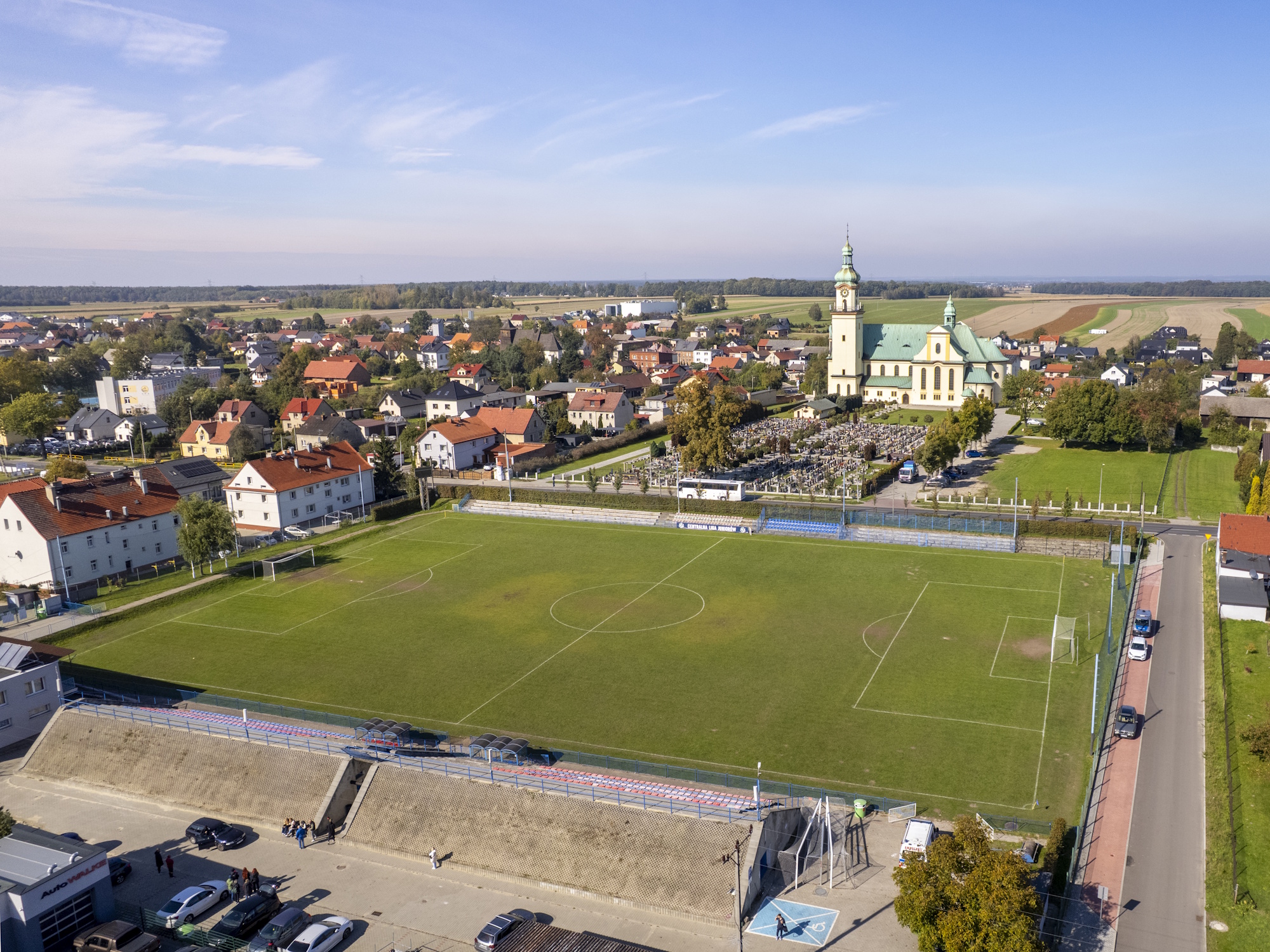 stadion z lotu ptaka