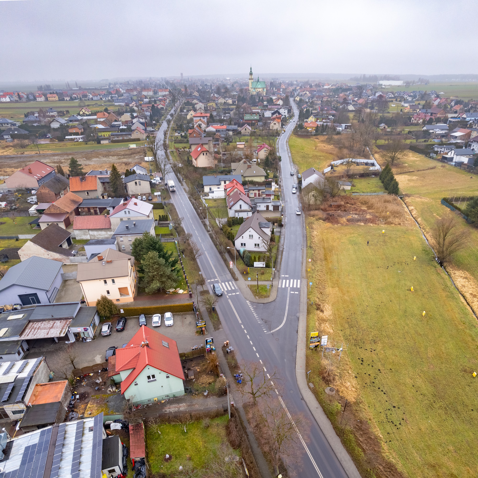 ulica Architektów, ujęcie z góry
