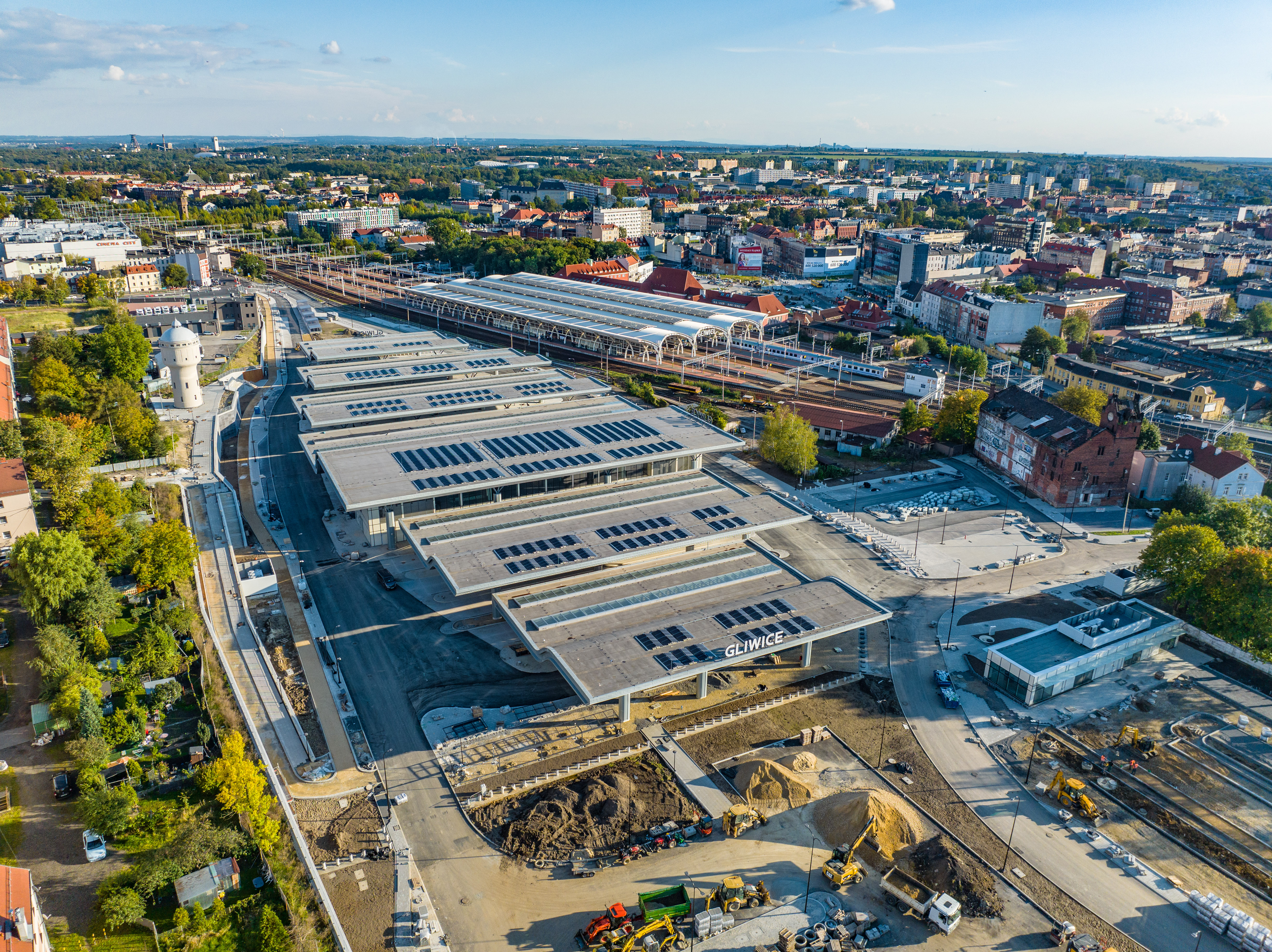 Centrum Przesiadkowe z lotu ptaka