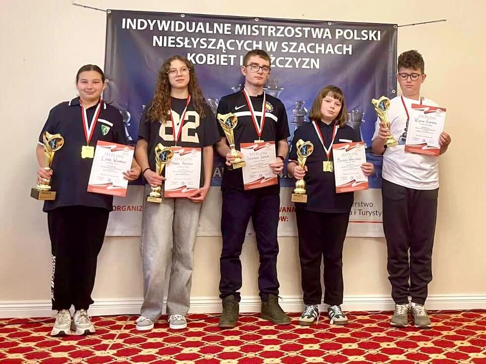 Gliwicki szachista Mistrzem Polski Niesłyszących
