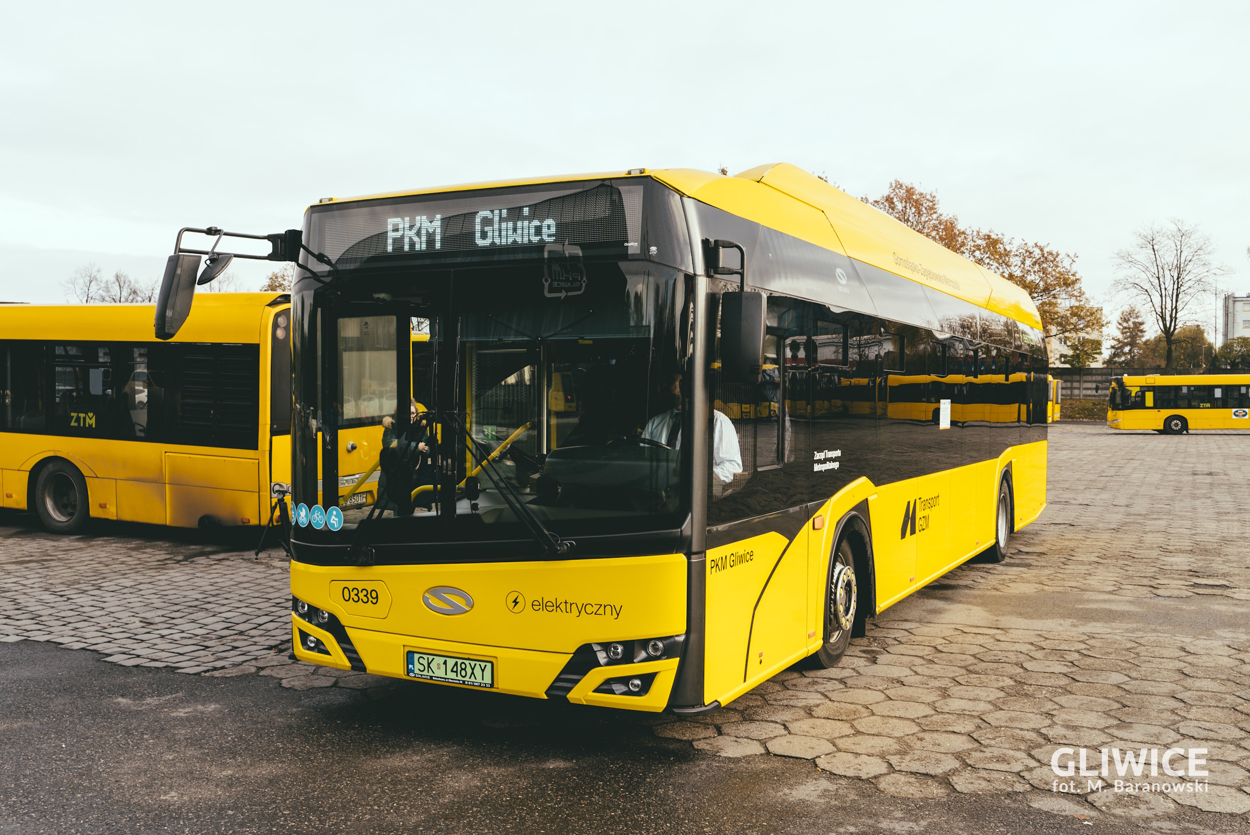 Autobus elektryczny gliwickiego PKM-u
