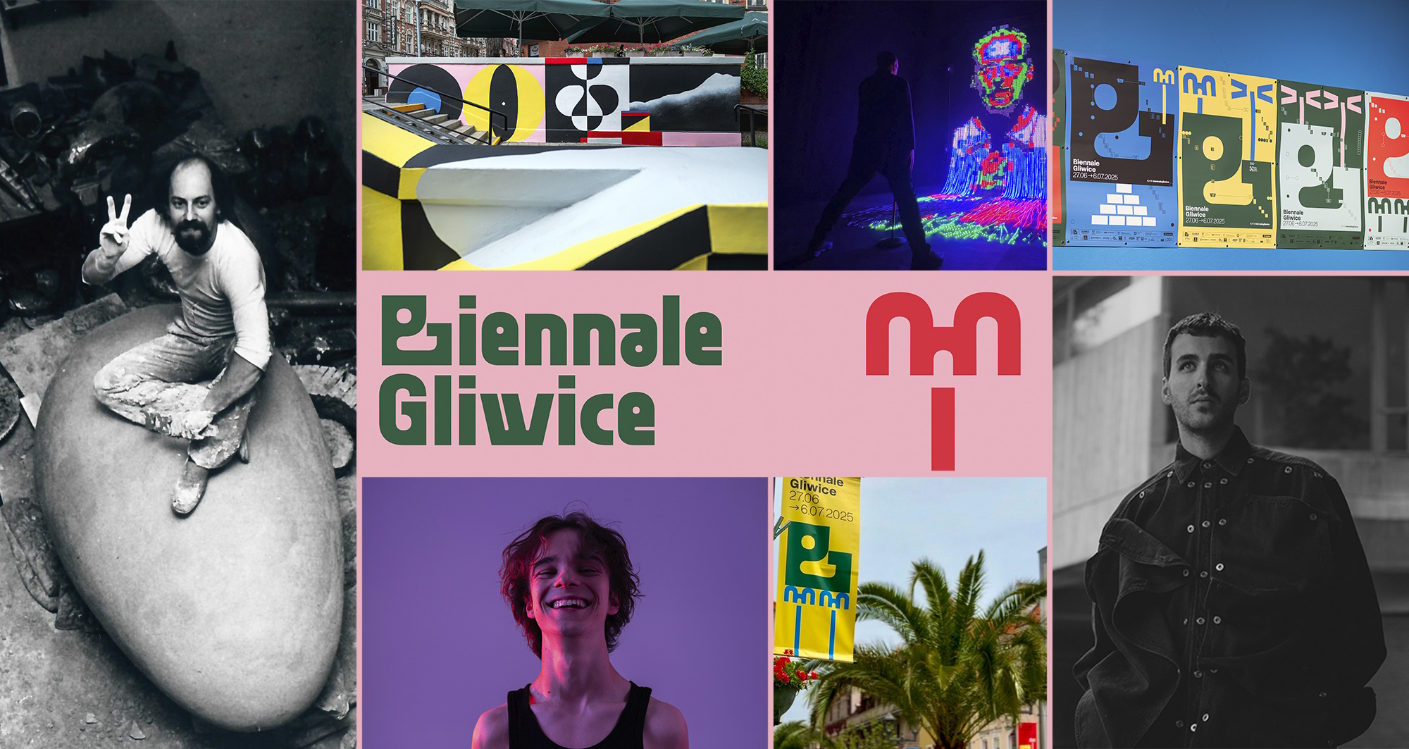 Kolarz zdjęć artystów Biennale Gliwice