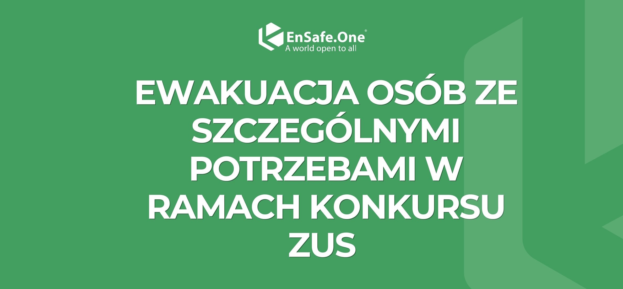 Konkurs ZUS dla płatników składek - sprzęt do ewakuacji